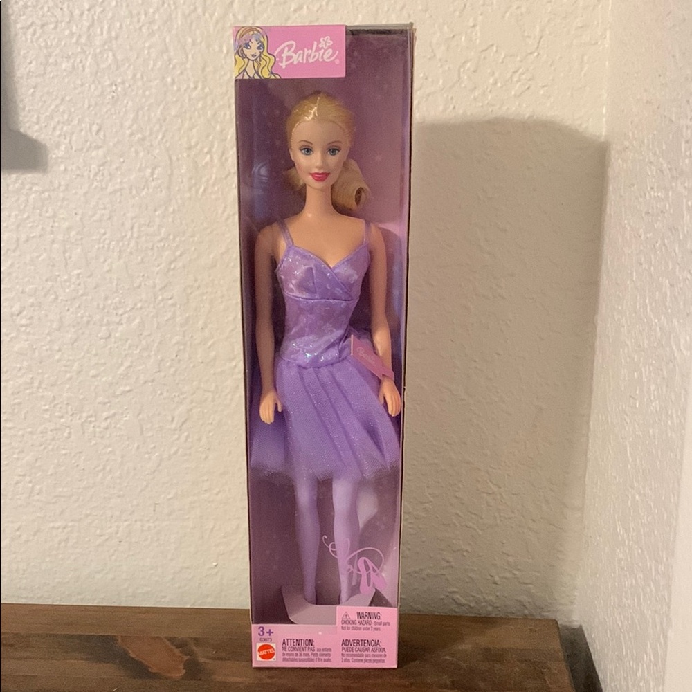 Barbie Doll in Purple Dress